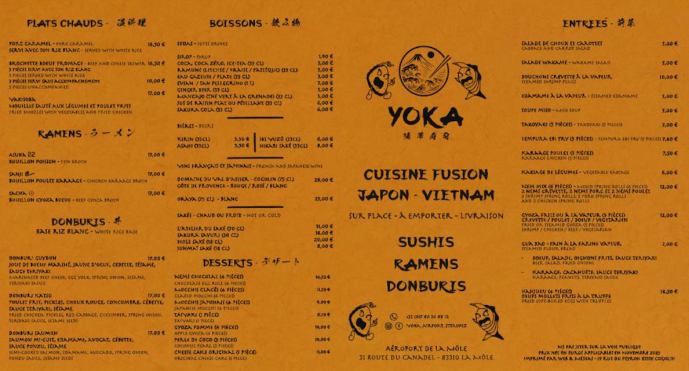 Yoka - Menu Image 2